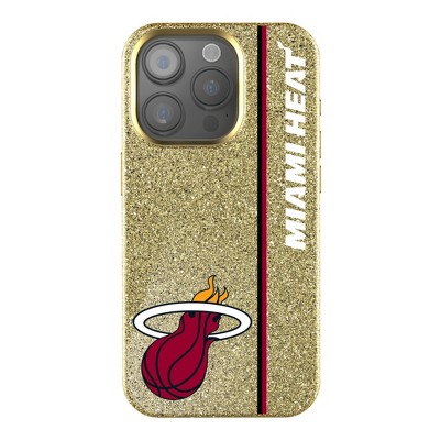 Keyscaper NBA Eastern Conference Teams Sidebar Gold Bling Cell Phone Case for Apple iPhone