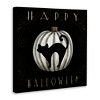 Stupell Industries Happy Halloween Cat & Pumpkin Canvas Art - 2 of 4