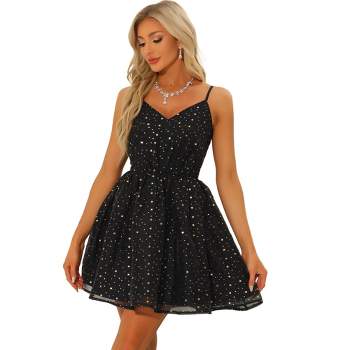 Women's Satin Ruched Mini Slip Dress - Cupshe-XL-Black