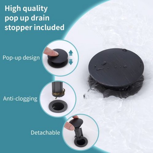 Dual-handle Oil Rubbed Bronze Bathroom Faucet With Aerator, Swan Design ...