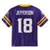 NFL Minnesota Vikings Justin Jefferson Toddler Boys' Short Sleeve Jersey - 3 of 3