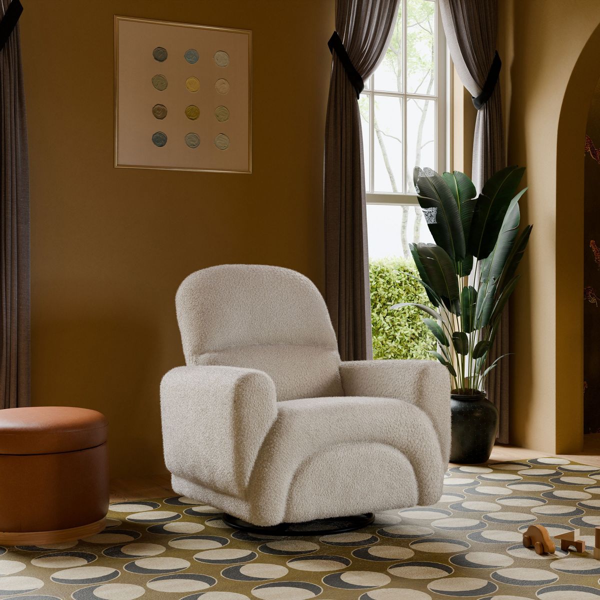 Babyletto Rainbow Recliner and Swivel Glider - thumbnail 3