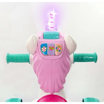 Magical Unicorn Ride-On with Lights and Sounds