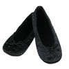 Isotoner Women's Terry Lined Rose Quilted Ballerina Slippers - 2 of 4