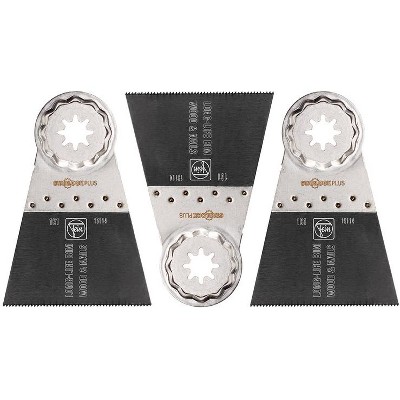 Fein StarlockPlus 2-9/16 in. X 2 in. L Bi-Metal Saw Blade Set 3 pk