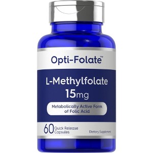 Carlyle Opti-Folate L Methylfolate 15mg | 60 Capsules - 1 of 3