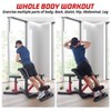 Garvee 2-In-1 Roman Chair & Preacher Curl Bench, Multi-Function Exercise Equipment, Stretch Bench for Arms, Ab, Back, Glute & Leg Extension - 3 of 4