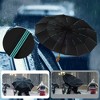 Unique Bargains Automatic Umbrella with Wooden Handle - 3 of 4