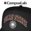 Official Texas State University Classic Seal Foam Snapback Trucker Hat - for Men and Women Black One Size - 4 of 4