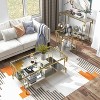 3pc Costa Mesa Contemporary Coffee Table Set Champagne - miBasics - image 3 of 4