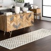 Nuloom Lulie Checkered Pet Friendly Machine Washable Area Rug - 2 of 4