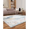 Unique Loom Kamala Washable Collection Area Rug - Vintage - 3 of 4