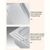 Acekool Pro 6-Pack Stainless Steel Hotel Pans - 4" Deep Commercial Grade with Lids - 3 of 4