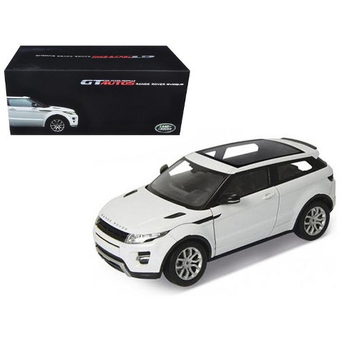 Range Rover Evoque White With White Roof 1 18 Diecast Car Model By Welly Target - audi r8 v10 engine 2 roblox