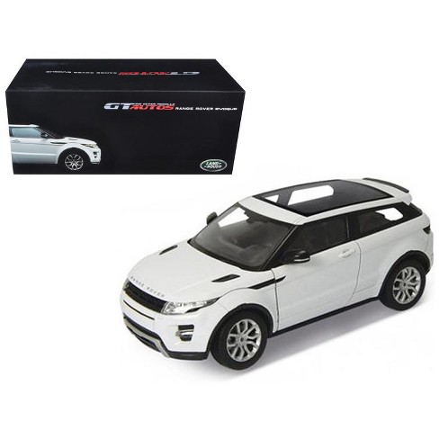 Range Rover Evoque White With White Roof 1 18 Diecast Car Model By Welly Target - range rover roblox