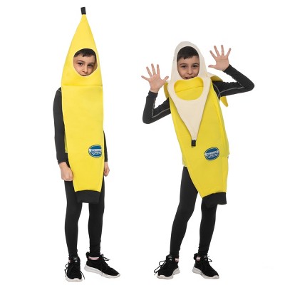 Joyfy Halloween Banana Costume Kids Tropical Fruit Jumpsuit for Unisex Child Toddler Halloween Dress Up Party