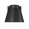 Asher Collection Black Aluminum Outdoor Wall Sconce - LED, Dimmable, 850 Lumens - 4 of 4