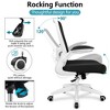 KERDOM Ergonomic Office Chair, Adjustable Lumbar Support, Breathable Mesh Fabric, Durable and Reliable, White - 2 of 4