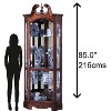 Howard Miller 680205 Berkshire Curio Cabinet 680205 Windsor Cherry - 2 of 2