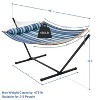 Yaheetech Padded Hammock with Universal Steel Stand - 3 of 4
