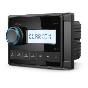 Clarion CMM-20 Marine Source Unit with LCD Display, IP66 Weatherproof Rating, Weather Band, Bluetooth - 1 of 4