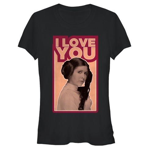 i love you star wars shirt