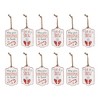 Melrose Holiday Sentiment Tag Ornament (Set of 12) - 3 of 4