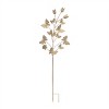 Iron Butterfly and Floral Garden Stake (Set of 2) - 3 of 4