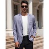 Men's Two - Button Single Blazer, Stylish and Versatile Suit Jacket for Formal and Casual Occasions - 2 of 4
