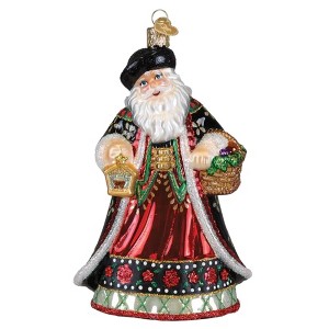 Old World Christmas Blown Glass Ornament for Christmas Tree, Slovak Father Christmas - 1 of 4