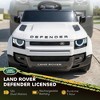 Qaba 12V Ride on Car, Licensed Land Rover Defender with Remote, 4-Wheel ...