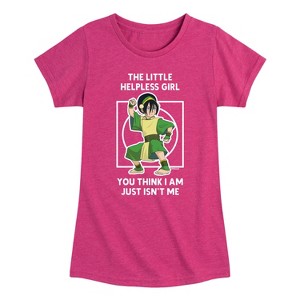 Girls' - Avatar: The Last Airbender - Toph Fitted Short Sleeve Graphic T-Shirt - 1 of 4