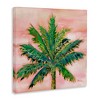 Stupell Industries Modern Glam Outline Palm Tree Canvas Art, 17" x 17" - 2 of 4