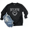 Simply Sage Market S.W.Smiley Boy Mom Outline Garment Dyed Long Sleeve - 4 of 4