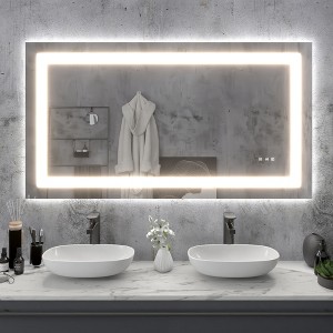 LED Front Light and Backlit Mirror - 1 of 4