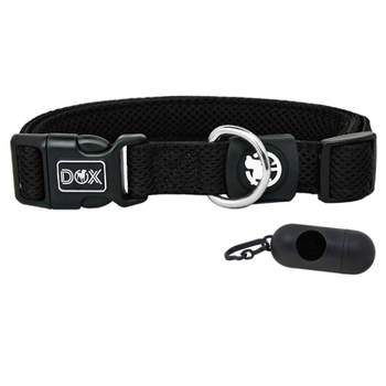DDOXX Airmesh Dog Collar - Black - Medium