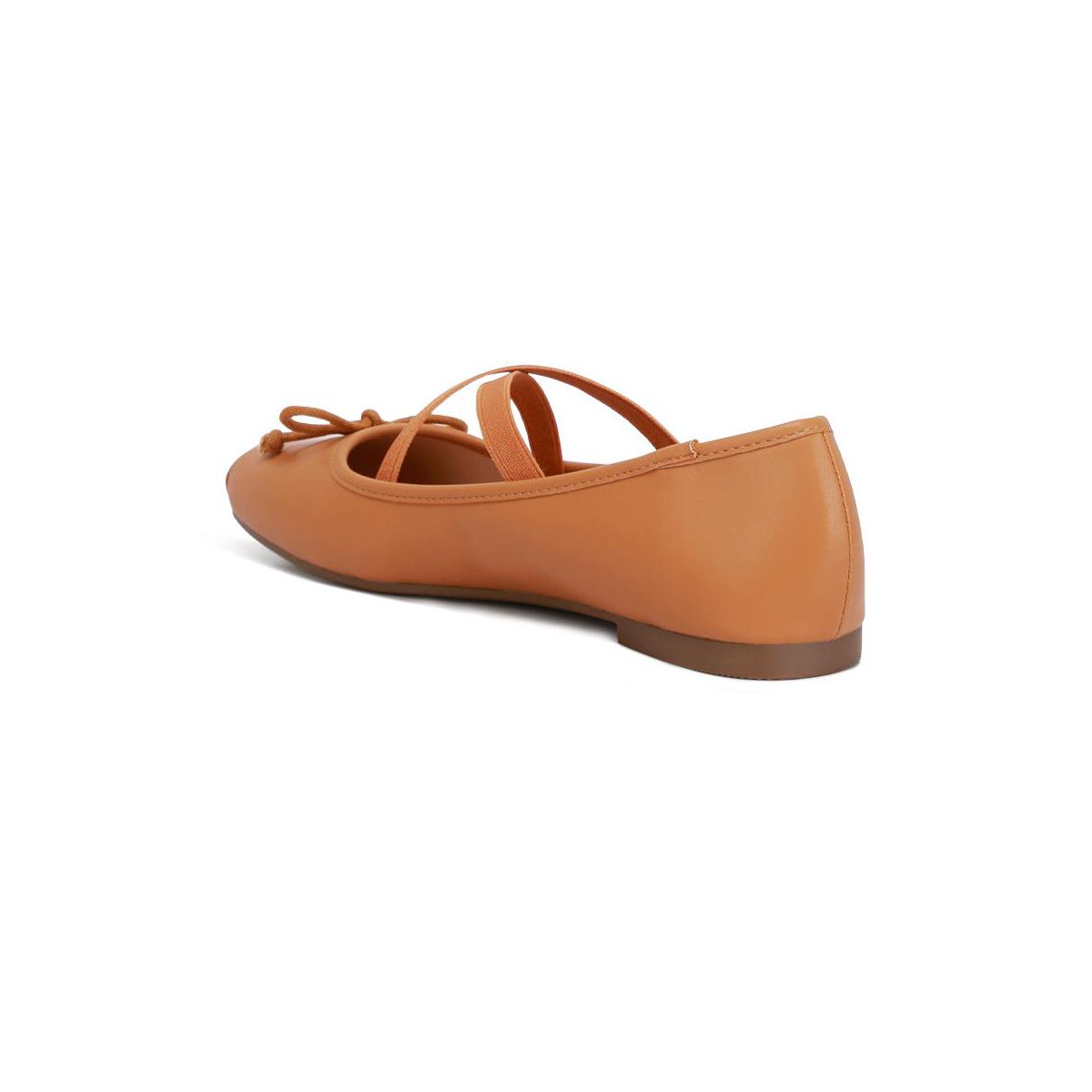 Обувь London Rag Womens Leina Recycled Faux Leather Ballet Flats 9 — фото 3