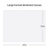 KINGART Stretched Canvas 30x40 2 pc - 2 of 4