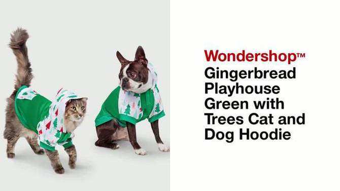 Gingerbread Playhouse Cookie &#38; Snowman Dog Toy Set - 2pk - Wondershop&#8482;, 5 of 14, play video