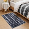 COZONY Washable Checkered Plaid Geometric Extra Large Area Rug for Living Room Dining Room - 4 of 4