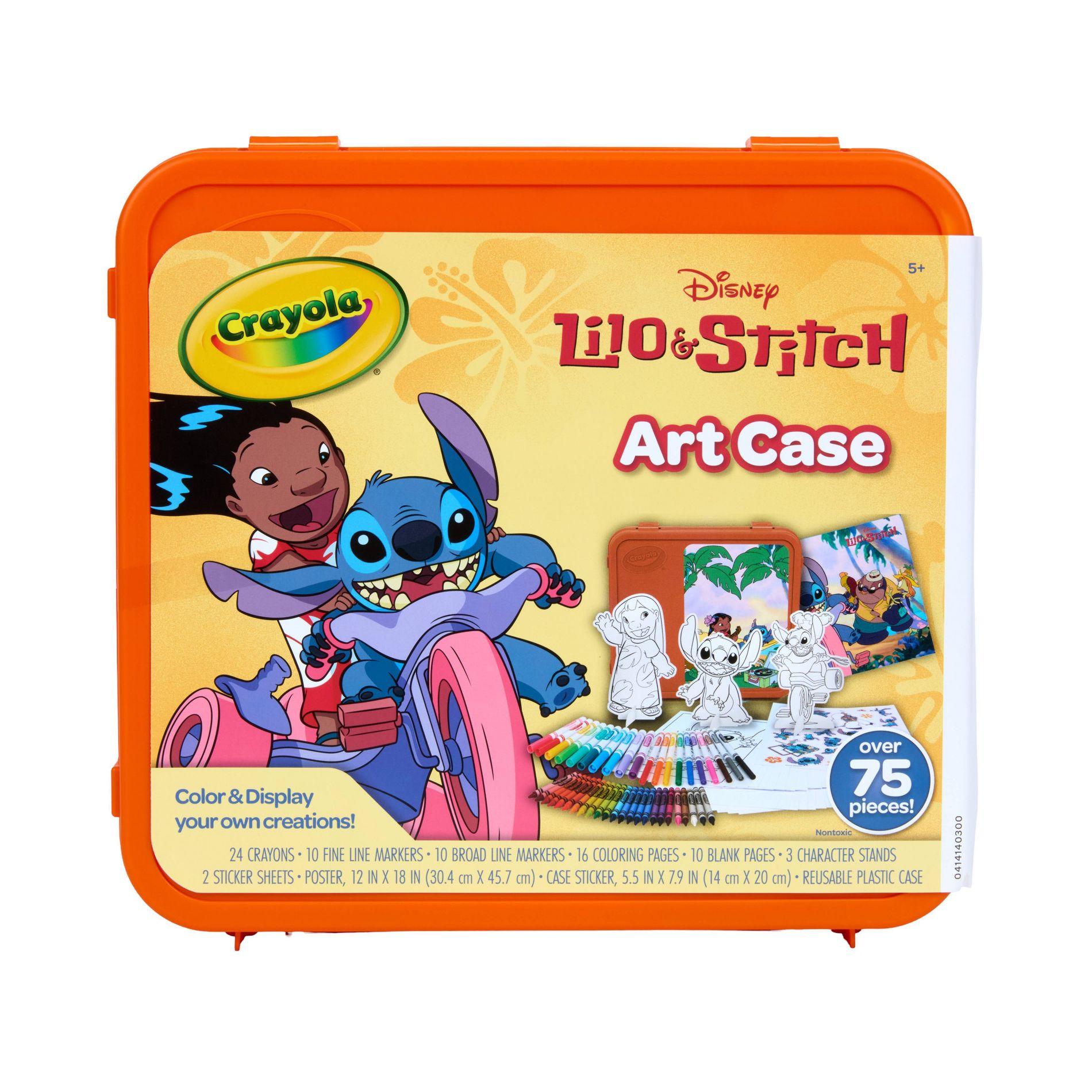 Crayola Lilo & Stitch Plastic Art Case