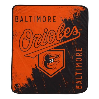 MLB Baltimore Orioles Painted Plate Ultra Soft Blanket