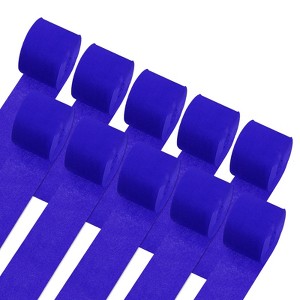 Unique Bargains Fine Texture Lightweight Soft to the Touch Not Easy to Fade Crepe Paper Streamers 10 Pcs - 1 of 4