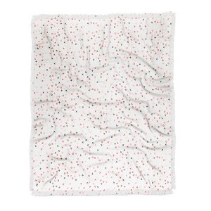 Little Arrow Design Co hugs and kisses XO Woven Throw Blanket - Deny Designs - 1 of 2