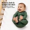 2pk Aereo Fitted Crib Sheets for Boys, Girls, 52x28 Standard Baby Crib Mattress Sheets, Bamboo Viscose Cotton - 3 of 4