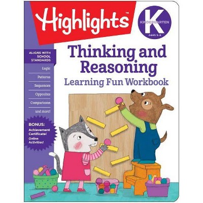 Kindergarten Thinking and Reasoning - (Highlights Learning Fun Workbooks) (Paperback)