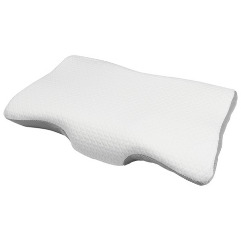 Dr. Pillow Spinal Right Ribbed Pillow, White : Target