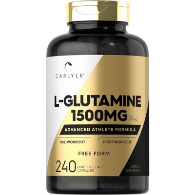 Carlyle L Glutamine 1500mg | 240 Capsules