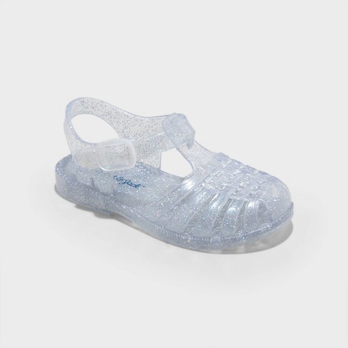 Clear plastic sale sandals