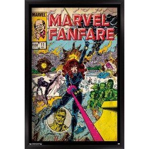 Trends International Marvel Comics - Black Widow - Marvel Fanfare #11 Framed Wall Poster Prints - 1 of 4